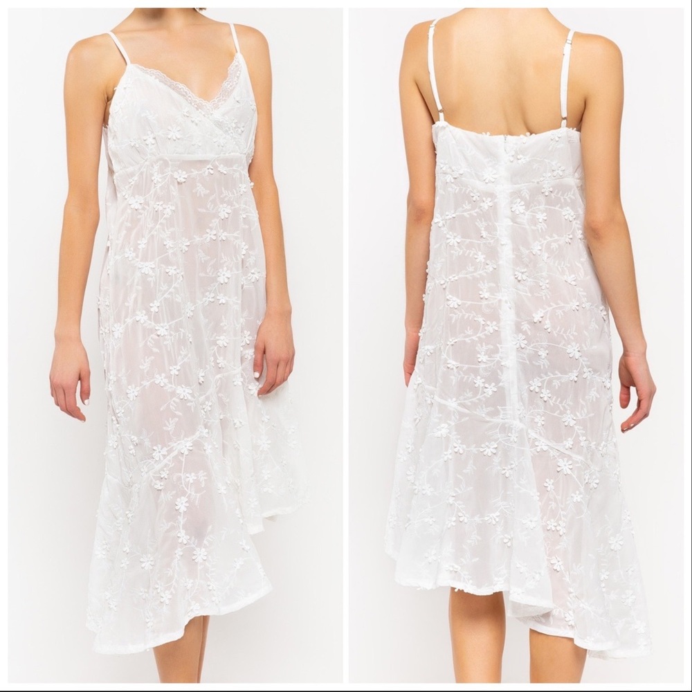 POL Lila Honeymoon Sheer Cami Dress - Picture 5 of 8